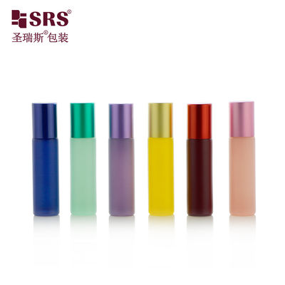 comprare Flacone roll-on in vetro da 10 ml a prova di perdite per siero anti-acne, personalizzazione del colore disponibile fabbricazione online