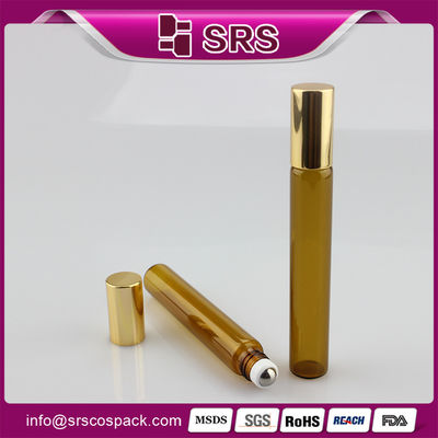 comprare SRS imballaggio 10 ml rotolo di vetro su bottiglia contenitori cosmetici vuoti per olio essenziale fabbricazione online