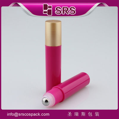 comprare Flacone roll-on colorato da 10 ml per crema contorno occhi e siero, contenitore a prova di perdite per gel occhi, rossetto e olio fabbricazione online