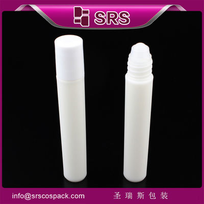 comprare Flacone Roll-on in plastica bianca RPP-8ml, sigillo a prova di perdite, grado farmaceutico, facile applicazione fabbricazione online