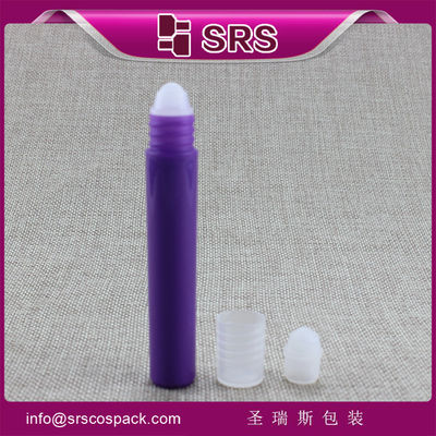 comprare Flacone roll-on in plastica viola con sigillo a prova di perdite, ideale per profumi e antipurito verde fabbricazione online