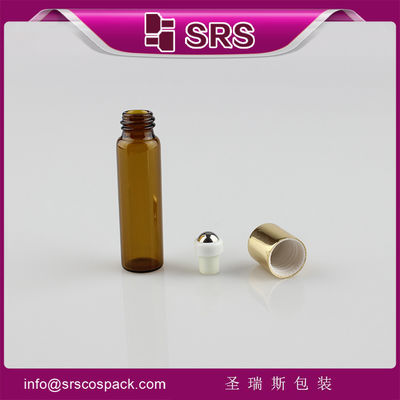 comprare bottiglia a sfera di vetro 5 ml bottiglia ambra fabbricazione online