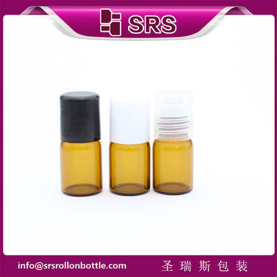 comprare Flacone roll-on ambrato da 2 ml di alta qualità e flacone roll-on in vetro vuoto fabbricazione online