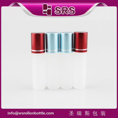 comprare Mini bottiglia roll-on in plastica da 3 ml, bottiglia roller vuota da 3 ml con tappo in alluminio fabbricazione online
