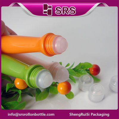comprare flacone vuoto per crema contorno occhi in plastica del produttore con sfera in PP e tappo in PP fabbricazione online