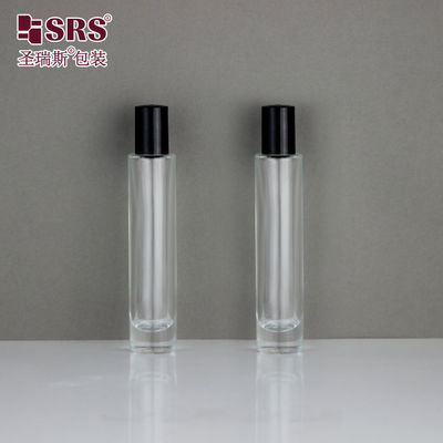 comprare GB1-15ml olio essenziale in vetro trasparente in bottiglia con tappo a vite in plastica in PP fabbricazione online