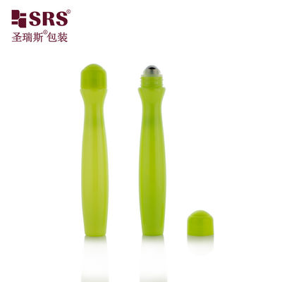comprare SRS8447-15ML Rollo di profumo verde di avocado su bottiglia con forma curva della vita fabbricazione online