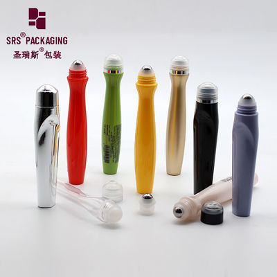 comprare SRS8447-15ML Flacone Roll On PETG Nero Satinato Personalizzato per Siero Occhi fabbricazione online