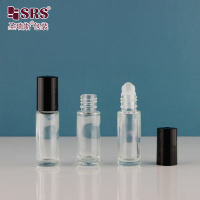comprare Flaconi roller in vetro a parete personalizzati 4ml 5ml 8ml 10ml per la cura della pelle e profumi fabbricazione online