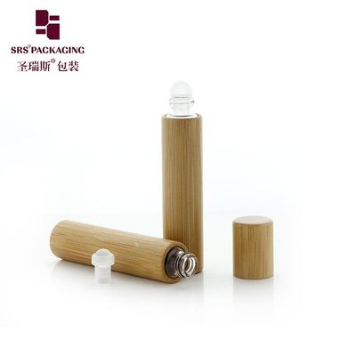 comprare BG(G)-8ML Bottiglia a rulli vuoti in vetro aromateropico in bambù per profumi e miscele di olio fabbricazione online