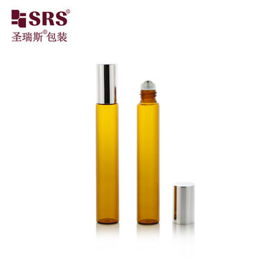 comprare BLP(S-A)-10ML Bottiglia di vetro a rulli di colore ambra vuota per olio di cuticule profumato fabbricazione online
