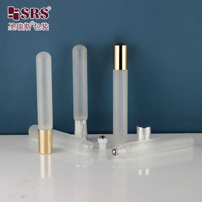 comprare BLP(S-A)-10ML Bottiglia Roller in Vetro Trasparente Smerigliato a Fondo Tondo per Olio Profumato fabbricazione online
