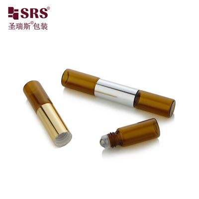 comprare Flacone roller in vetro per profumo con tubo a doppia faccia SGB2-5+5ML con sfera in acciaio inossidabile fabbricazione online