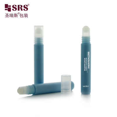 comprare RPPH-8ML Contenitore di tubi blu lucidi con applicatore di palline di plastica per imballaggi gel lenitivo fabbricazione online