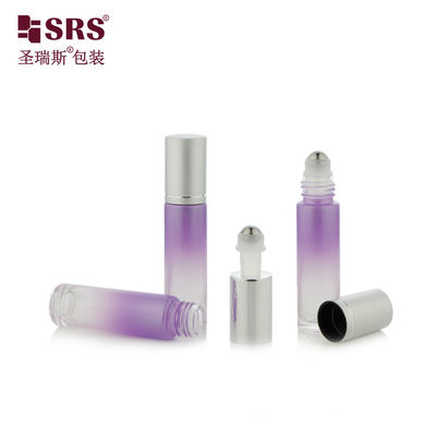 comprare Flacone applicatore a rullo in vetro cilindrico per olio profumato BLPM-10ML con sfera in acciaio fabbricazione online