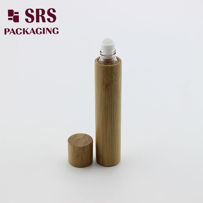 comprare SRS 15 ml Bottiglia a sfera di vetro a rulli di bambù per l' imballaggio di oli essenziali fabbricazione online