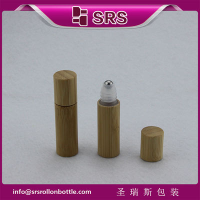 comprare Flacone con sfera in bambù SRS da 5 ml, flacone per crema per gli occhi in plastica di bambù fabbricazione online