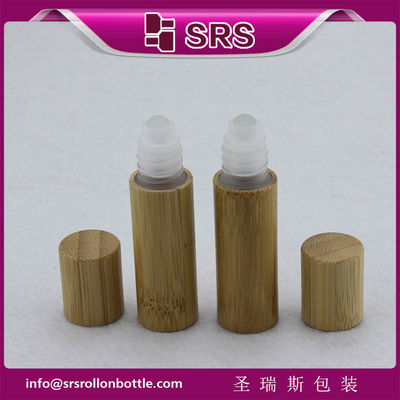 comprare Flacone con sfera in bambù SRS da 5 ml, flacone con sfera in bambù con sfera di plastica fabbricazione online