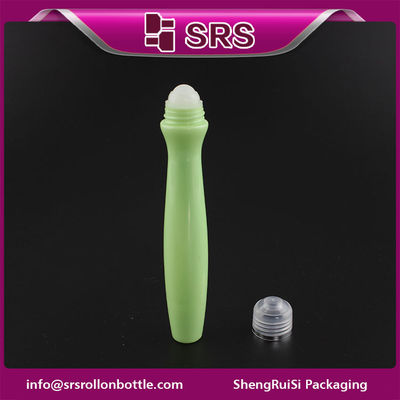 comprare Confezione SRS in plastica, flacone roll-on da 15 ml in PETG verde con sfera in plastica fabbricazione online
