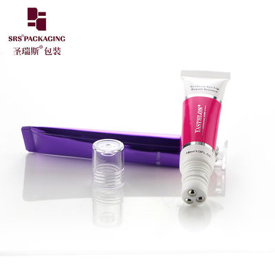 comprare Cosmetici vuoto 3 tubo di sfera di rullo inossidabile spremere D19mm per la crema per occhi fabbricazione online