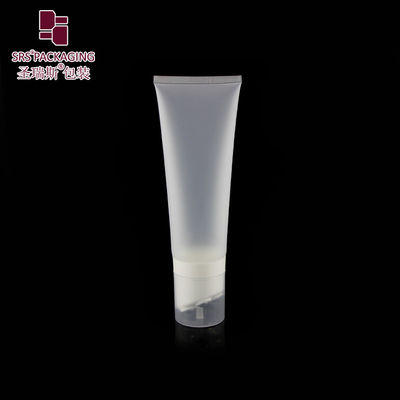 comprare Tubo cosmetico in plastica opaca traslucida spremibile D40mm per gel riduttore smagliature fabbricazione online
