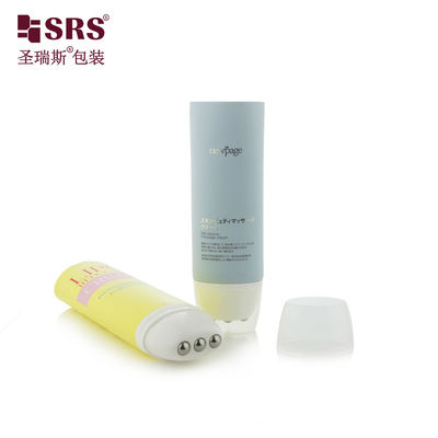 comprare Tubo a sfera vuoto giallo brillante D50mm per cosmetici, tipo di riempimento a coda fabbricazione online