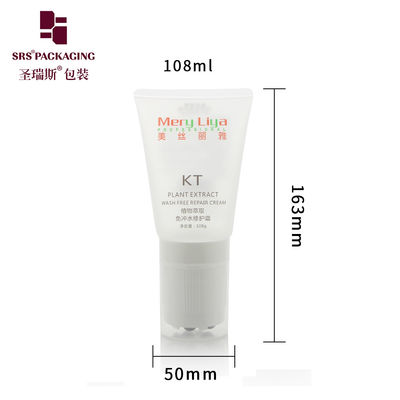 comprare Gel calmante tubo di plastica cosmetica morbido chiaro D50mm con 5 sfere di acciaio a rulli fabbricazione online