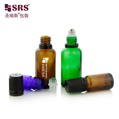 comprare BLPF-30ML contenitore di sfere a rulli vuoti in vetro per olio essenziale con tappo a prova di manomissione fabbricazione online