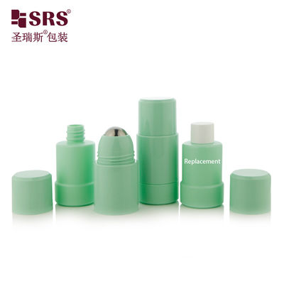 comprare Bottiglia a sfera di plastica vuota ricaricabile 50 ml 75 ml fabbricazione online