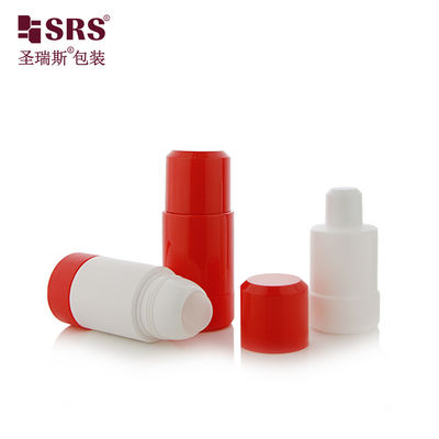 comprare Flacone roll-on ricaricabile per deodorante con corpo in plastica PP, ricarica sostituibile, rosso, 75ml fabbricazione online