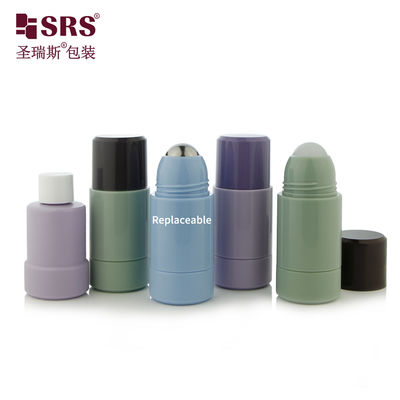 comprare SRS Imballaggio Rollo di plastica ricaricabile su bottiglia 50 ml 75 ml fabbricazione online