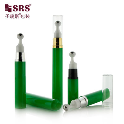comprare 5ml 10ml 12ml 15ml Plastic Airless Roll On Bottle Eye Serum Imballaggio cosmetico fabbricazione online