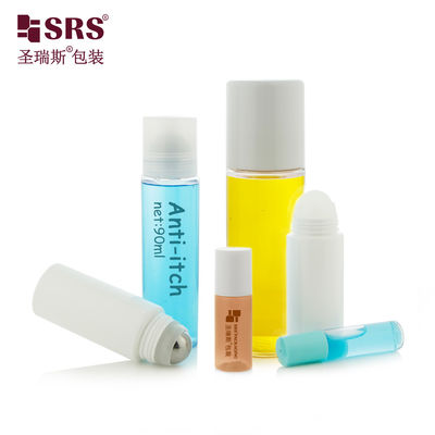 comprare Gel rilassante bottiglia di plastica a rulli 15ml 20ml 60ml 90ml 3oz con palla di gemma fabbricazione online