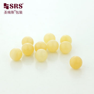 comprare Pallone a rulli di cristallo giallo giada 10 mm per bottiglia di olio essenziale fabbricazione online