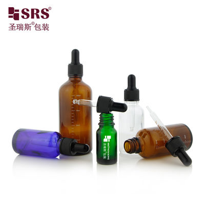 comprare D002-100ml Bottiglie di gocciolante di vetro rotondo vuoto a prova di perdite per olio essenziale fabbricazione online