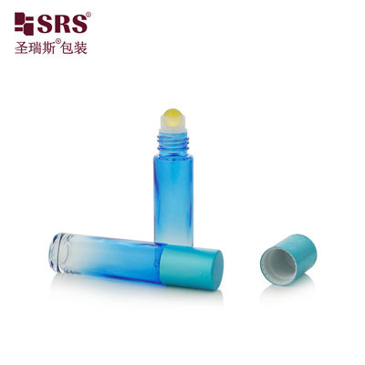 comprare Rullo profumo in vetro industriale BLPM-10ml Gradient Sky Blue per la cura personale, utilizzato per il confezionamento di essenze per la cura della pelle fabbricazione online
