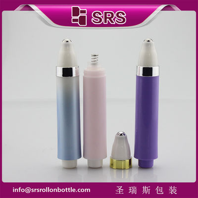 comprare Flacone roll-on airless vuoto in plastica di lusso SRS da 10 ml per crema contorno occhi fabbricazione online