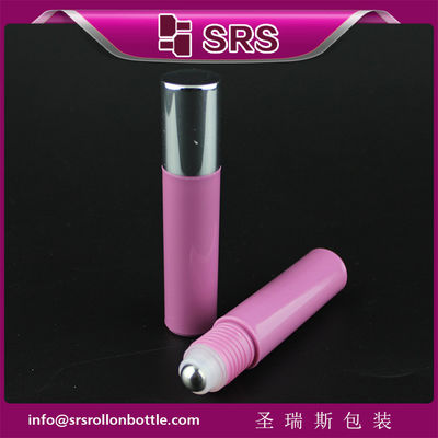 comprare Flacone cosmetico da 10 ml di profumo in plastica SRS di alta qualità con sfera a rullo fabbricazione online