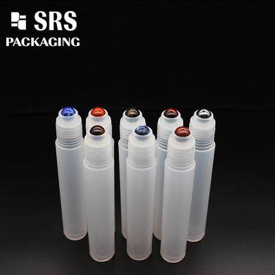 comprare Flacone cosmetico vuoto SRS da 15 ml in plastica con roller ball colorato fabbricazione online