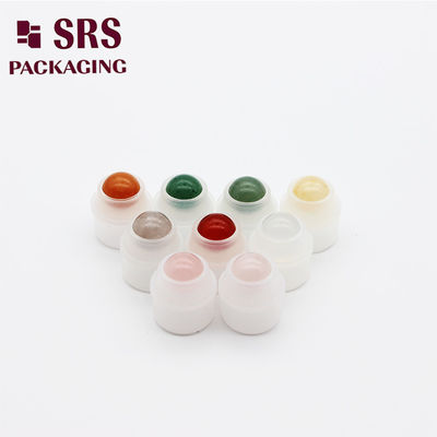 comprare SRS sfera a rulli colorata vuota per cosmetici da 15 ml con porta per il rotolo sulla bottiglia fabbricazione online