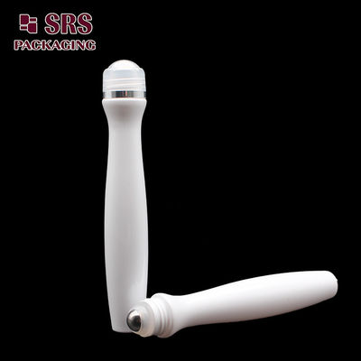 comprare Flacone rollerball in plastica bianca di alta qualità SRS da 15 ml per crema contorno occhi fabbricazione online