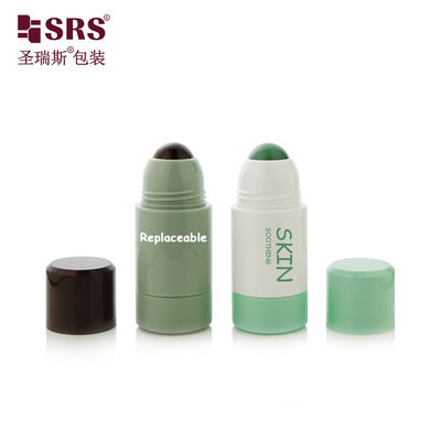 comprare RPPE 50ml Contenitore Roll On Eco-Friendly Imballaggio Primario per Contenere Formula di Deodorante Liquido con Sfere di Pietre Preziose fabbricazione online