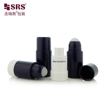 comprare RPPE 50ml 75ml Stampato Nero Riempievole Roll On Bottle Per Liquido Deodorante fabbricazione online