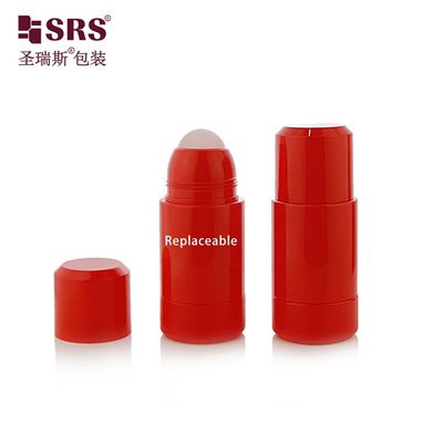 comprare Flacone roll-on ricaricabile da 50 ml 75 ml in PP PCR per deodorante e cura della pelle fabbricazione online