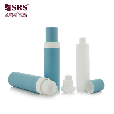 comprare 50ml 100ml PP Refillable Airless Pump Bottle for Skin Care fabbricazione online