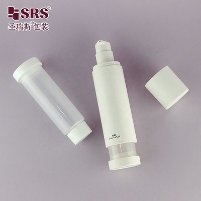 comprare Refillable Airless Pump Bottle PP Plastic 30ml 50ml 100ml Cosmetic Packaging fabbricazione online