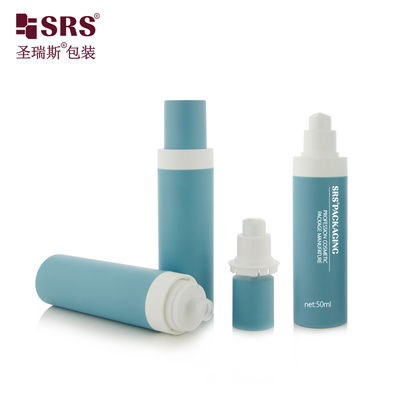 comprare 50ml 100ml PP Airless Serum Bottle Custom Color Refillable fabbricazione online