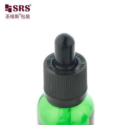 comprare Hot Selling Glass Dropper Bottle for Skincare Essential Oil with Press Screw Tamper Evident fabbricazione online