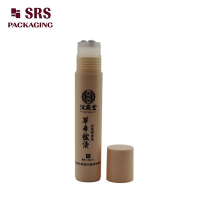 comprare Lussuoso cosmetico flacone roll-on in plastica da 20 ml con tre sfere in acciaio fabbricazione online