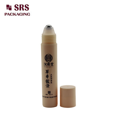 comprare Flacone roll-on in plastica colorata da 20 ml per applicazione di profumo e crema contorno occhi fabbricazione online